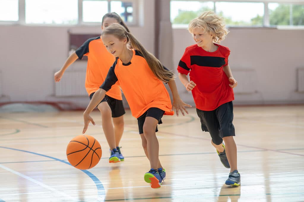 A Basketball Court & Soccer Field Promotes Activity & Teamwork